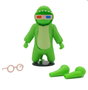 Bizak Figurine Gang Beasts - Pack Boîte avec 1 figurine et 1 paire de lunettes - 4 modèles à collectionner