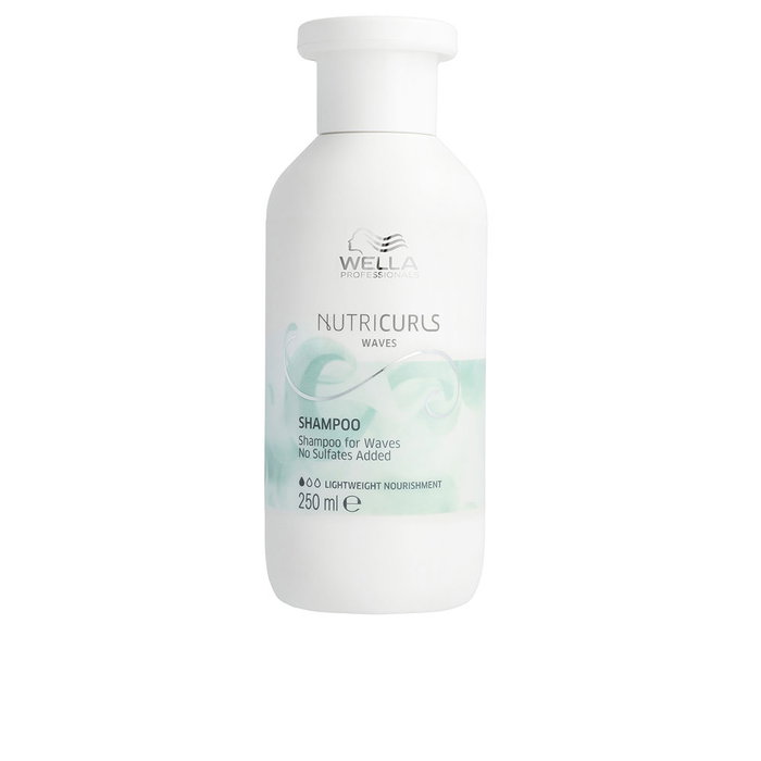 Wella Professionals NUTRICURLS Shampooing Cheveux Boucles et Ondulations 250 ml Sans Sulfates Wella Professionals NUTRICURLS Shampooing Cheveux Boucles et Ondulations 250 ml Sans Sulfates