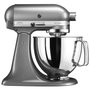 KitchenAid 5KSM125ECU Robot Culinaire Argenté 4,8 L