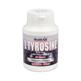 HEALTH AID L-Tirosina 550 mg 60 comprimés