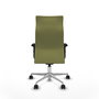Piqueras Y Crespo Sillón Albacete, mécanisme synchrone, Vert olive