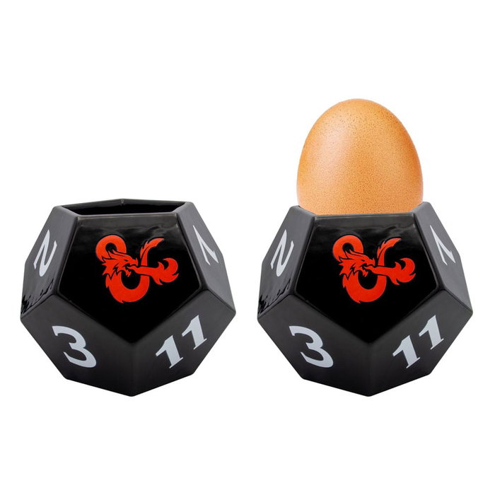 Dungeons & Dragons coquetier avec salière 3D Dice Dungeons & Dragons coquetier avec salière 3D Dice