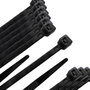 WOLFPACK LINEA PROFESIONAL Colliers de serrage en nylon noir 9,0 x 780 mm, 100 unités
