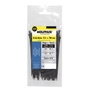 WOLFPACK LINEA PROFESIONAL Colliers de serrage en nylon noir 9,0 x 780 mm, 100 unités