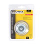 WOLFPACK LINEA PROFESIONAL Cepillo de tasse en acier laitonné Ø 100 mm, tige 1/4 par po