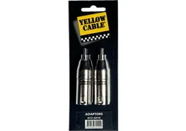 YELLOWCAB Adaptateur RCA mâle vers 2 XLR mâle
