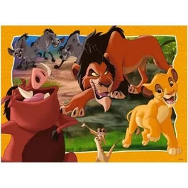 Ravensburger 12001177 - Puzzle XXL 200 pièces Hakuna Matata Disney Le Roi Lion - A partir de 8 ans
