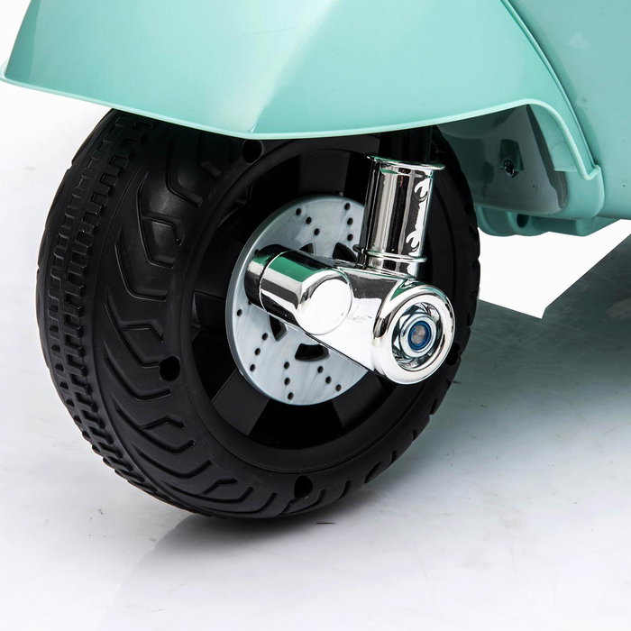 TACHAN Mini Vespa 6V Bleu Ciel