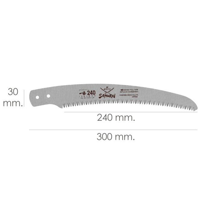 SAMURAI Lame de rechange pour scie GC 240 mm