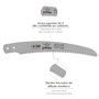 SAMURAI Lame de rechange pour scie GC 240 mm