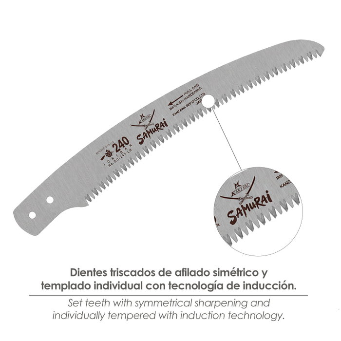 SAMURAI Lame de rechange pour scie GC 240 mm