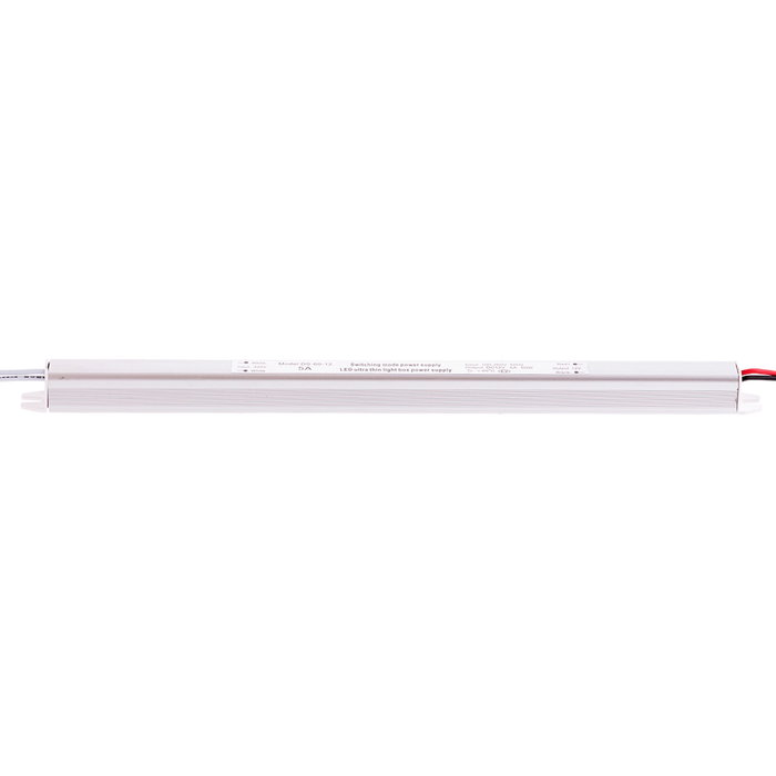 Transformateur LED Ultrafin 60W 12VDC 110V-220V/AC IP20 Transformateur LED Ultrafin 60W 12VDC 110V-220V/AC IP20