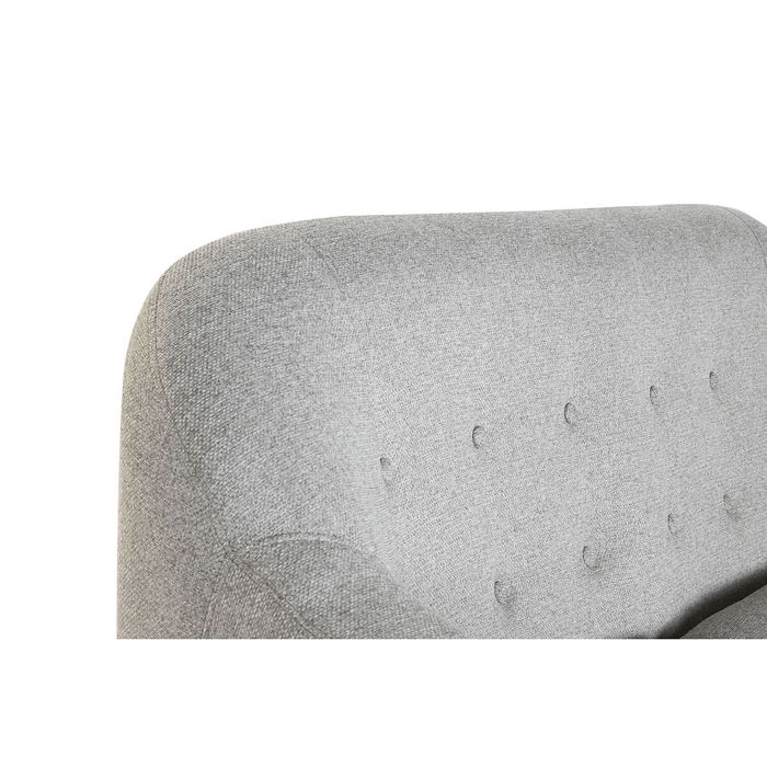 Canapé Home ESPRIT Gris Crème Naturel Scandi 146 x 84 x 82 cm