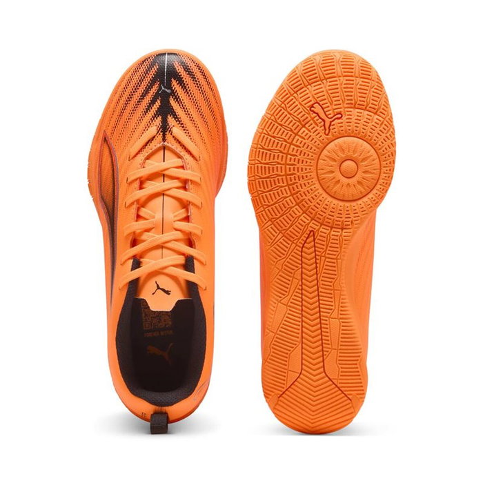 Chaussures de Futsal pour Enfants Puma Ultra 6 Play It Heat Fire 34
