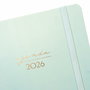 Agenda Finocam Alma Menthe 11,7 x 18,1 cm 2026