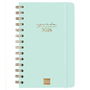 Agenda Finocam Alma Menthe 11,7 x 18,1 cm 2026