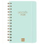 Agenda Finocam Alma Menthe 11,7 x 18,1 cm 2026