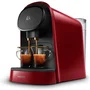 Philips LM8012/51 Cafetière à capsules L'OR Barista Original Rouge - Pression 19 bars - Compatible L'OR Espresso, Barista et Nespresso® - Design compact
