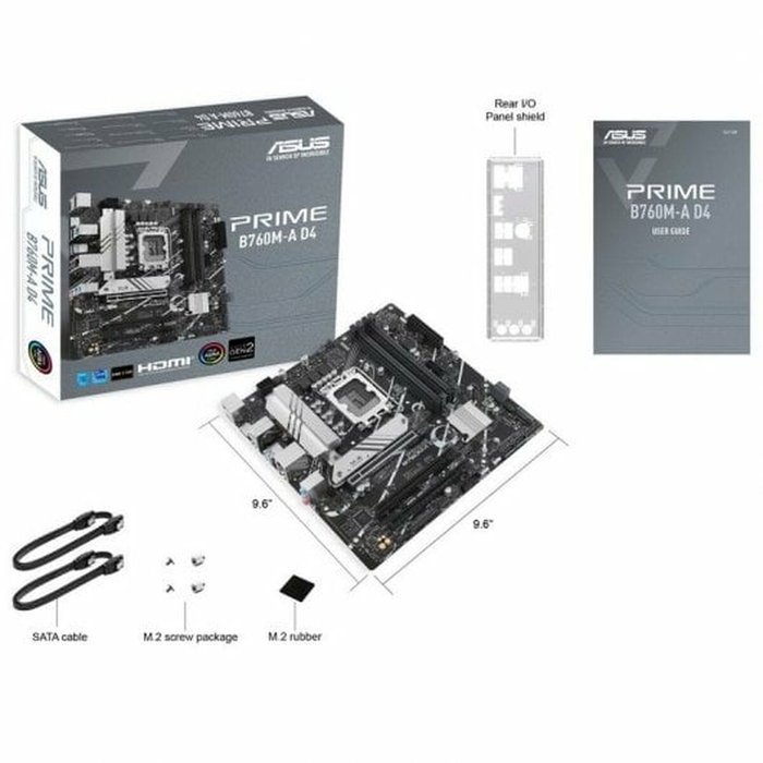 Asus PRIME B760M-A D4-CSM micro ATX DDR4 Asus PRIME B760M-A D4-CSM micro ATX DDR4