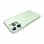 eSTUFF LONDON Coque souple de protection en TPU Transparent pour iPhone 13 Pro, Compatible QI, Protection des côtés et accès aux ports