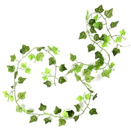 Home Deco Factory Guirlande 20 LED avec feuilles 2 m
