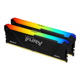Kingston KF436C18BB2AK2/32 Fury Beast RGB DDR4 32 Go (2 x 16 Go) 3600 MHz Kit de Mémoire PC