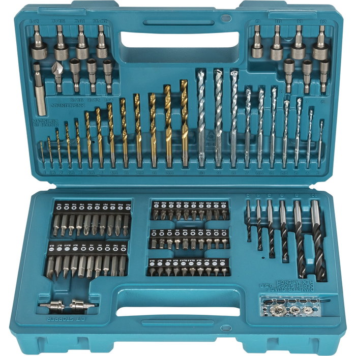 Makita B-68432 Jeu de forets et d'embouts 102 pièces Makita B-68432 Jeu de forets et d'embouts 102 pièces
