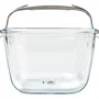 Pyrex Plat rectangulaire avec anse 1,5 L en verre