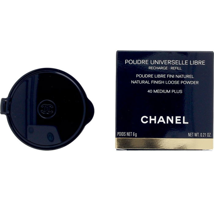 Chanel POUDRE UNIVERSELLE LIBRE recharge format voyage #40-Moyen Plus Poudre Libre 6 gr