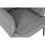 Fauteuil DKD Home Decor Gris Métal 65 x 73 x 79,5 cm