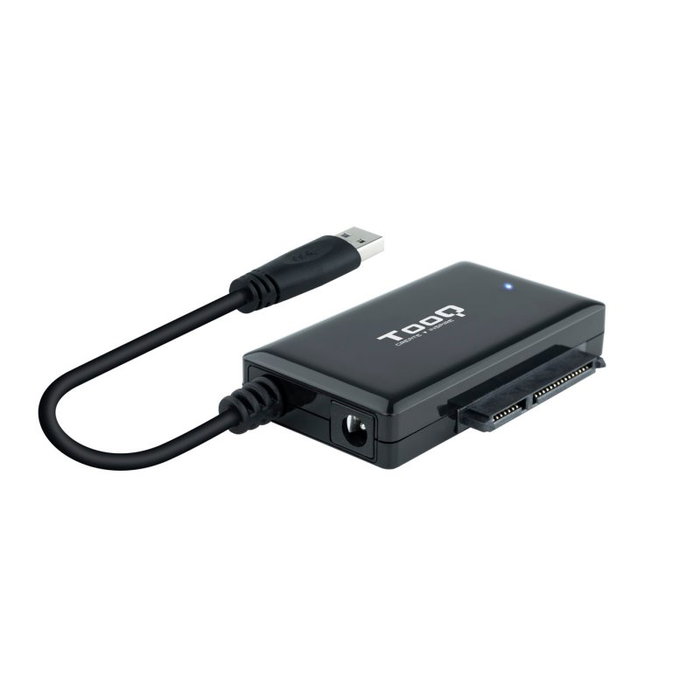 TooQ TQHDA-01A Adaptateur USB 3.0 pour disques durs SATA 2.5 et 3.5 pouces TooQ TQHDA-01A Adaptateur USB 3.0 pour disques durs SATA 2.5 et 3.5 pouces