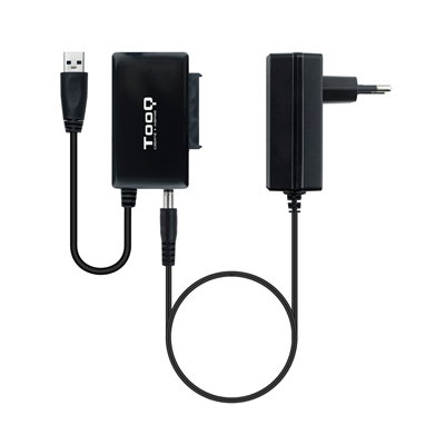 TooQ TQHDA-01A Adaptateur USB 3.0 pour disques durs SATA 2.5 et 3.5 pouces TooQ TQHDA-01A Adaptateur USB 3.0 pour disques durs SATA 2.5 et 3.5 pouces