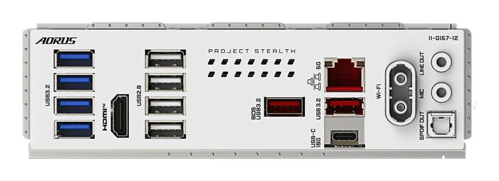 Gigabyte B850 AORUS Stealth ICE Carte Mère ATX AMD AM5 DDR5 Wi-Fi 7 Blanc