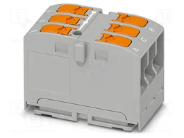 PHOENIX CONTACT PTVFIX 6X2,5 GY Connecteur pour rail