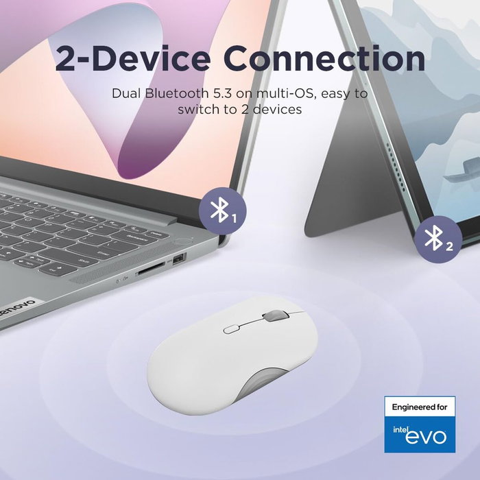 Lenovo GY51S61907 Souris Gris 2400 dpi Lenovo GY51S61907 Souris Gris 2400 dpi