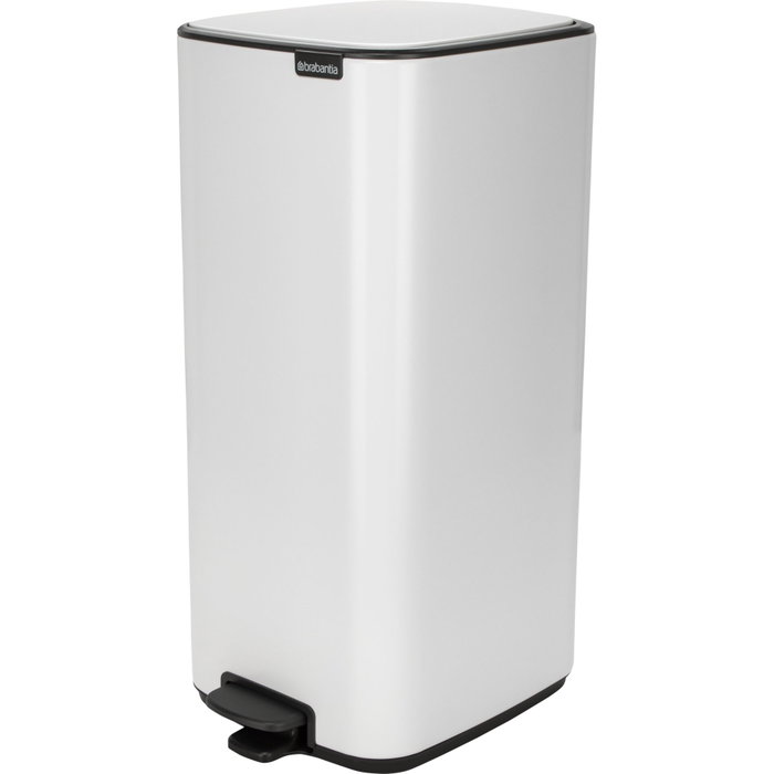 Brabantia Bo Poubelle à pédale 30 L blanc Brabantia Bo Poubelle à pédale 30 L blanc