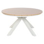 Table de Salle à Manger Home ESPRIT Blanc Aluminium 140 x 140 x 75 cm