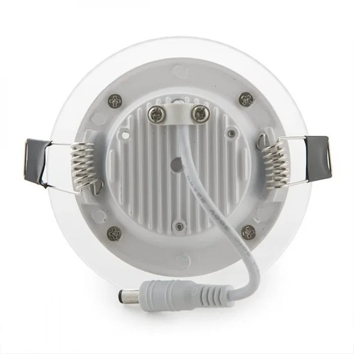 Downlight LED 6W 600Lm 2700K Circulaire Cristal Ø95Mm 40.000H [GR-MB01-6W-WW]
