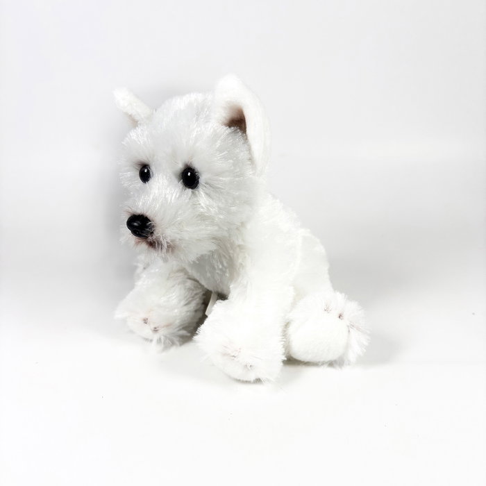 DEQUBE Peluche Westie Terrier Blanc Assis 12cm Licence BOCALAN 939D00260 DEQUBE Peluche Westie Terrier Blanc Assis 12cm Licence BOCALAN 939D00260