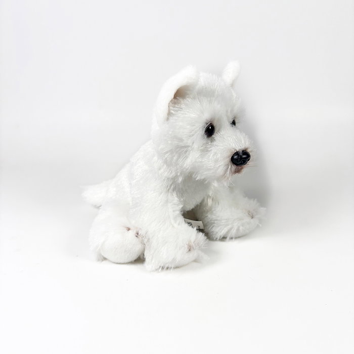 DEQUBE Peluche Westie Terrier Blanc Assis 12cm Licence BOCALAN 939D00260 DEQUBE Peluche Westie Terrier Blanc Assis 12cm Licence BOCALAN 939D00260