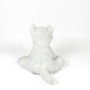 DEQUBE Peluche Westie Terrier Blanc Assis 12cm Licence BOCALAN 939D00260