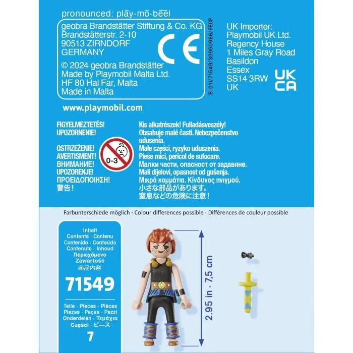 Playmobil 71549 Astérix : Adrénaline - Jeu de construction 49 pièces - Figurine - Enfant 4 ans et plus