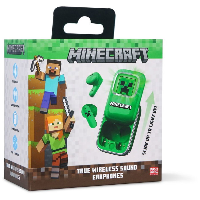 OTL TECHNOLOGIES Auriculares inalambricos Minecraft