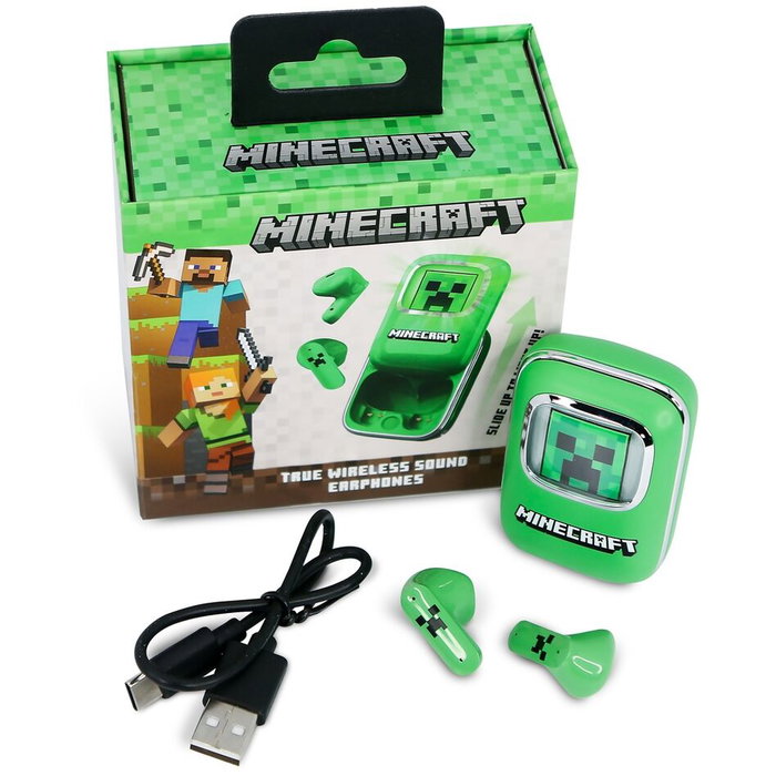 OTL TECHNOLOGIES Auriculares inalambricos Minecraft