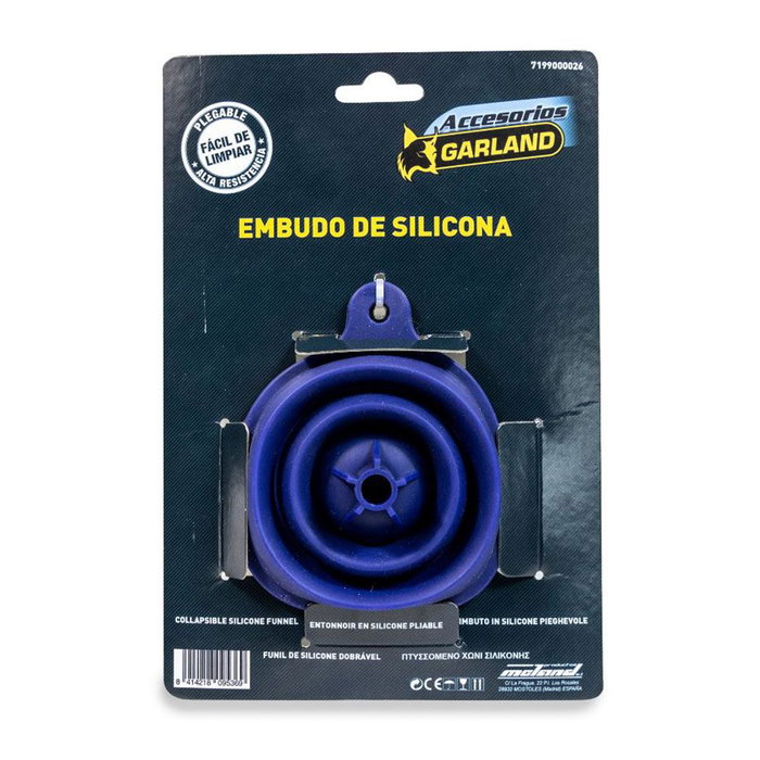Garland Entonnoir en silicone pliable Garland Entonnoir en silicone pliable