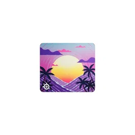 SteelSeries Tapis de souris gaming QcK L - Neon Sunset - 450 mm x 400 mm x 2 mm
