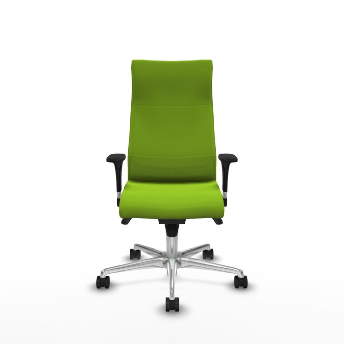 Piqueras Y Crespo Fauteuil Albacete, Similicuir Pistache, Mécanisme Synchrone, Base Aluminium Piqueras Y Crespo Fauteuil Albacete, Similicuir Pistache, Mécanisme Synchrone, Base Aluminium