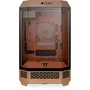 Thermaltake CA-1Y4-00SGWN-00 The Tower 300 - Boîtier PC Mini Tour Micro-ATX/Mini-ITX - 3 faces vitre trempée, Ports Type-C/USB 3.0/HD Audio - Couleur Gravel Sand