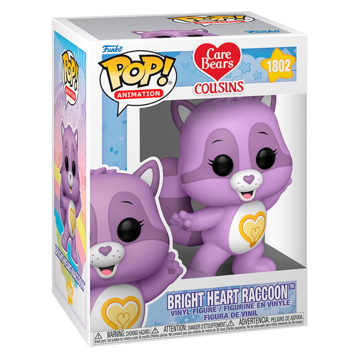 Funko POP! Animation Bright Heart Raccoon Bisounours Funko POP! Animation Bright Heart Raccoon Bisounours