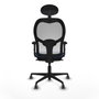 Piqueras y Crespo Chaise de Bureau Jorquera 2D036G1 Bleu Marine